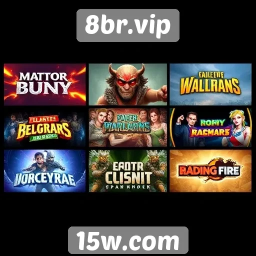 Avaliação dos jogos disponíveis no site 8br.vip