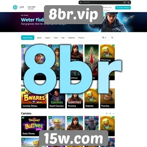 Navegação intuitiva é um dos pontos fortes do 8br.vip