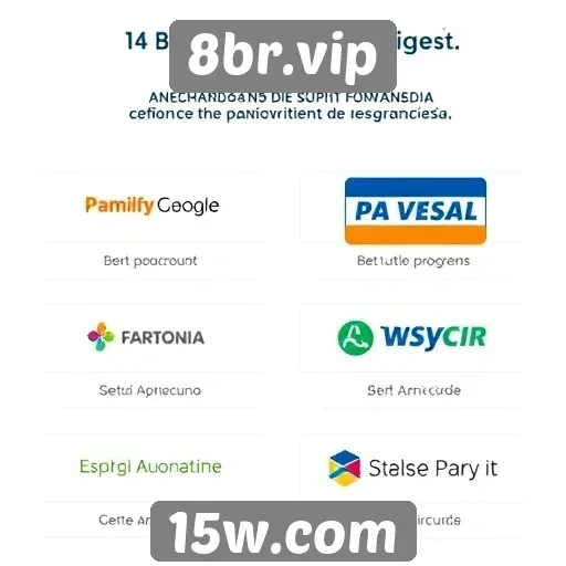 Métodos de pagamento oferecidos pelo 8br.vip