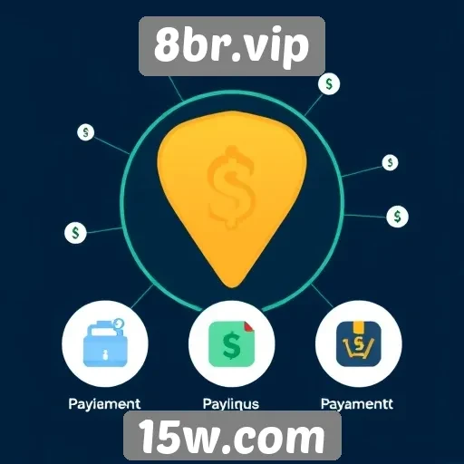 Sistemas de pagamento no 8br.vip são variados